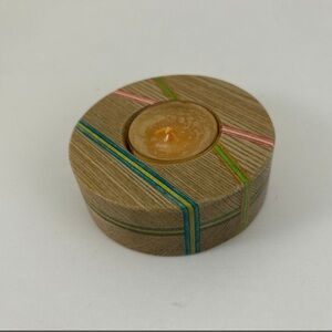 Upcycled candle holder